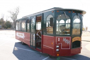 The Sunset Coast Marna-Nonna Wedding Trolley